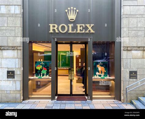 tokyo rolex store.